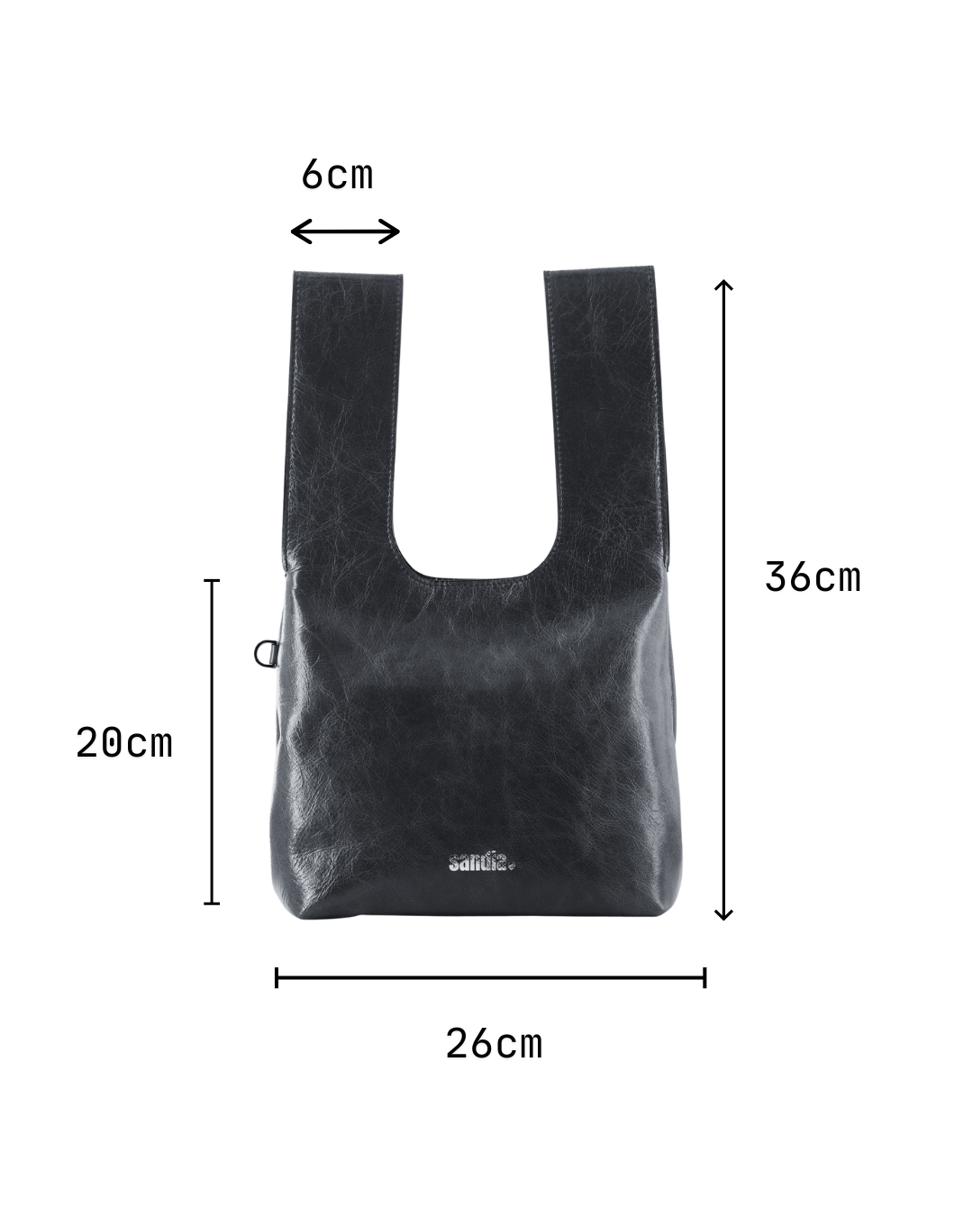 Gyoza leather - Silver đź’Ť
