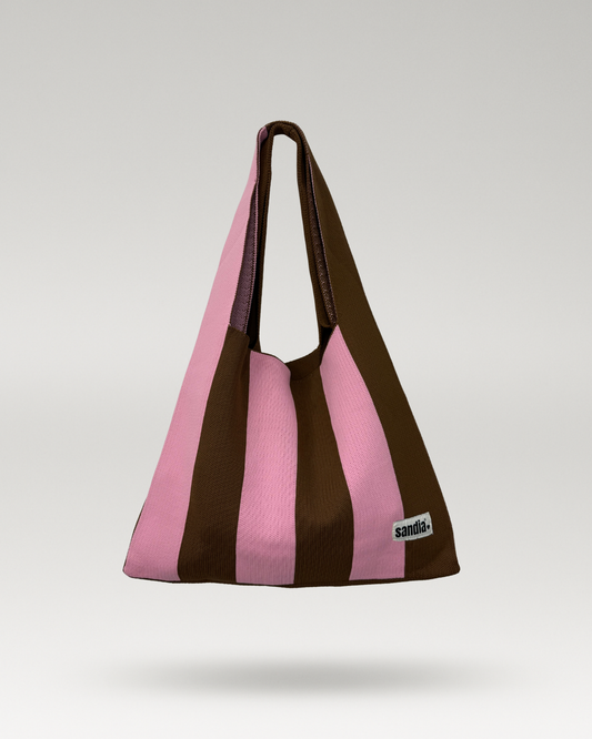 Onigiri maxi pink & brown