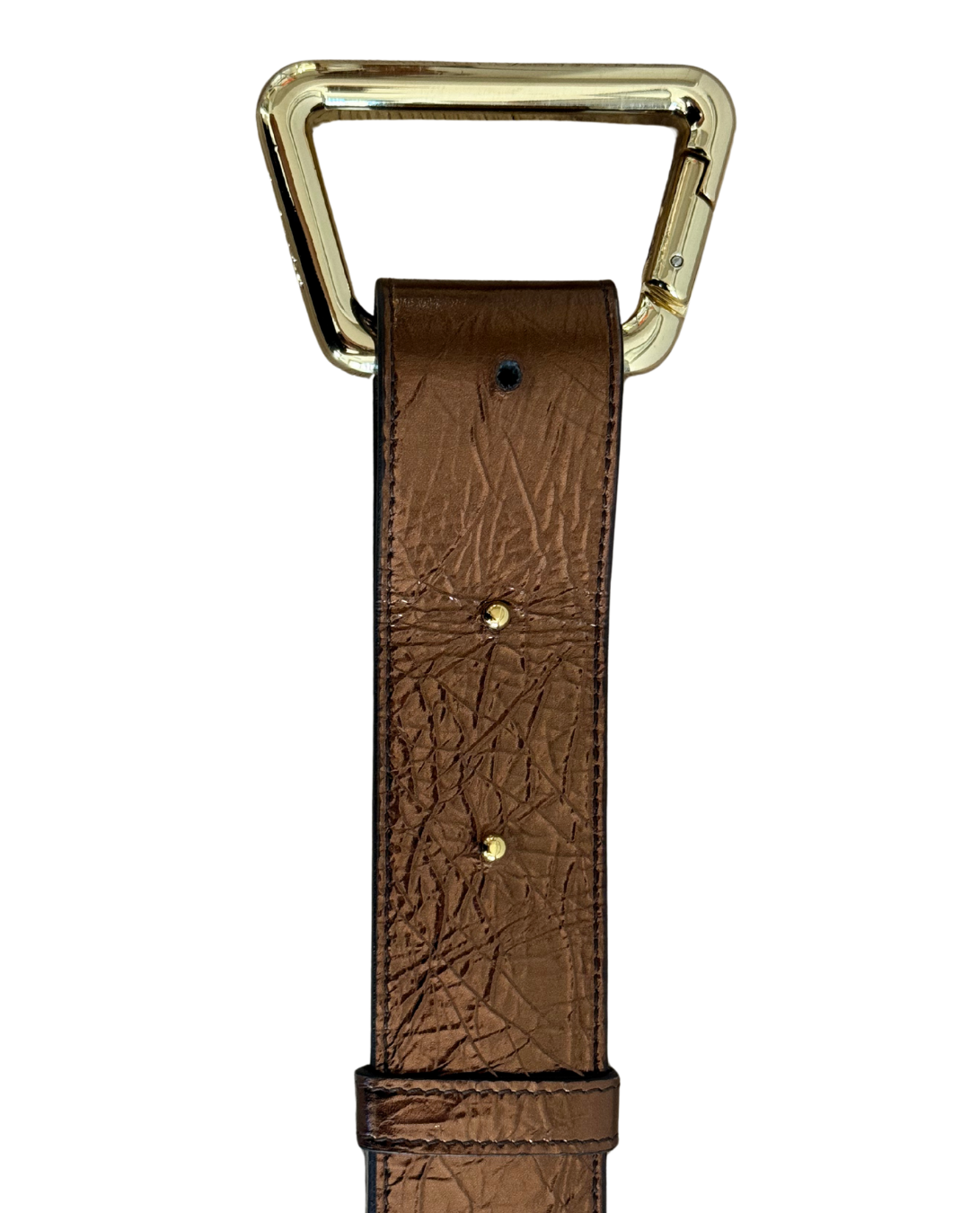 Leather strap - Bronze