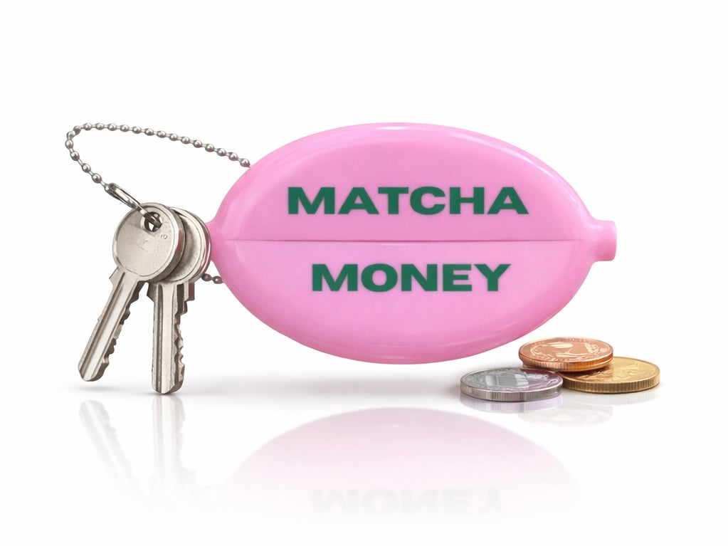 Edamame keychain - Matcha