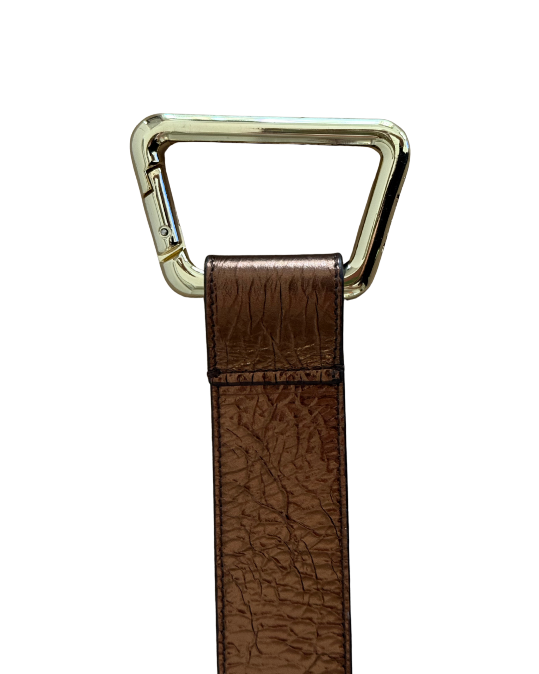 Leather strap - Bronze