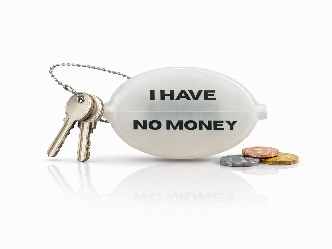 Edamame keychain - No money