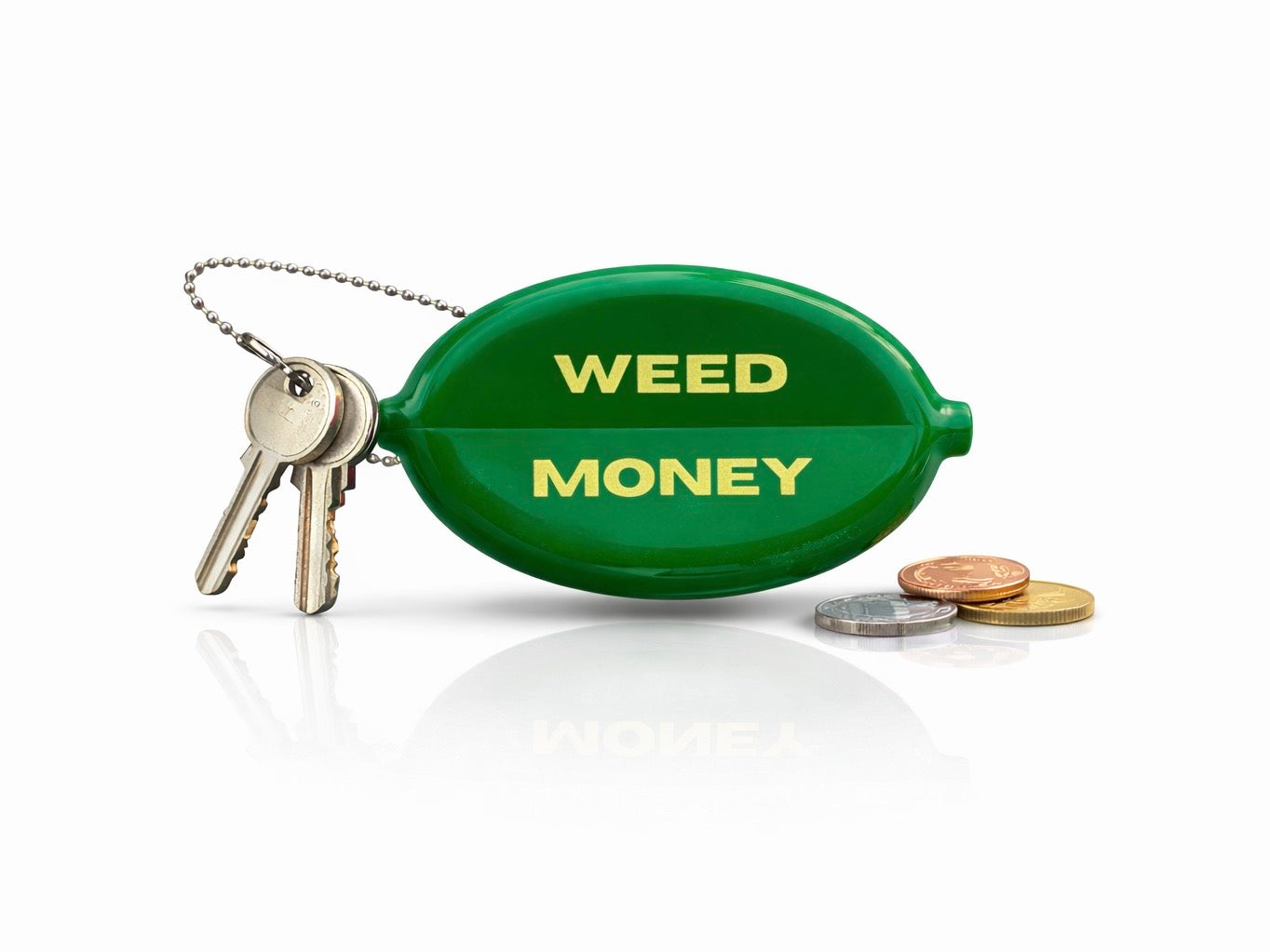 Edamame keychain - Weed
