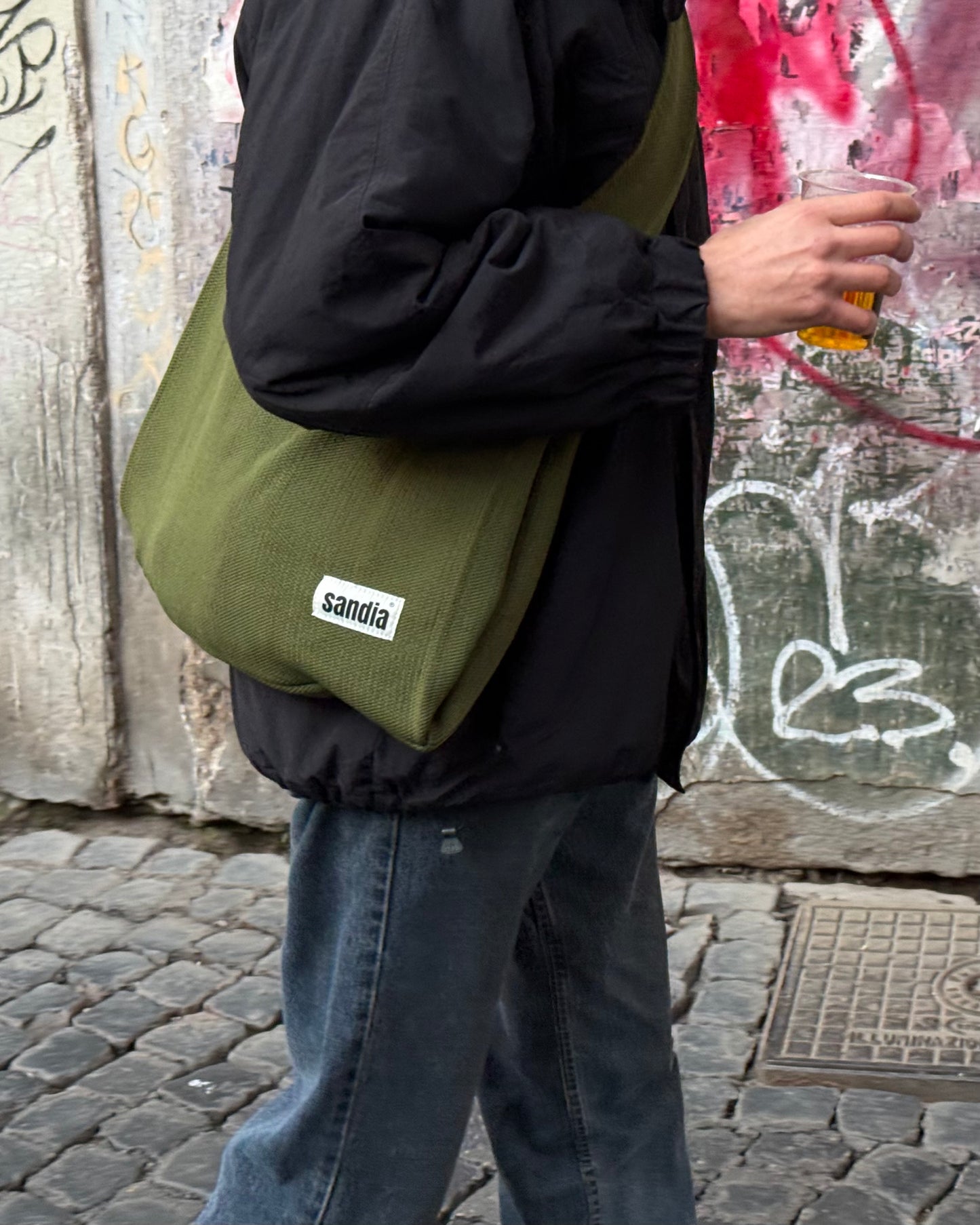 Onigiri maxi military green