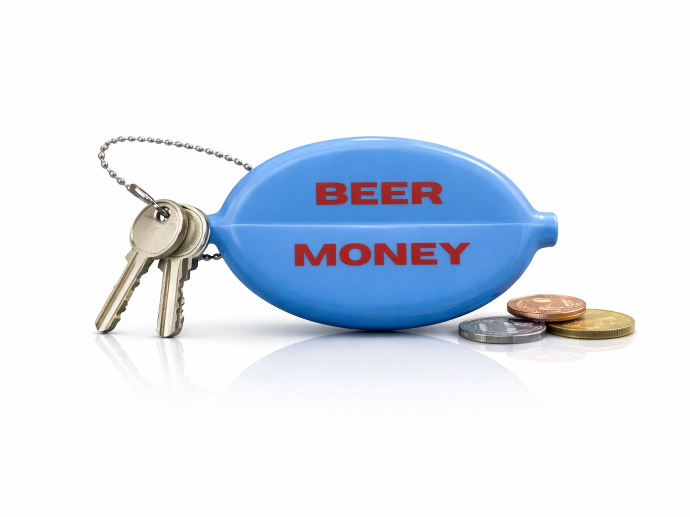 Edamame keychain - Beer