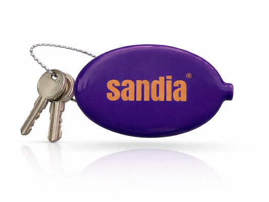 Edamame keychain - Coffee